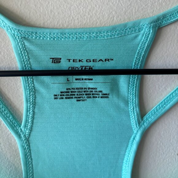 Teal Tek Gear - Dry Tech Athletic Tank Top - Picture 2 of 2